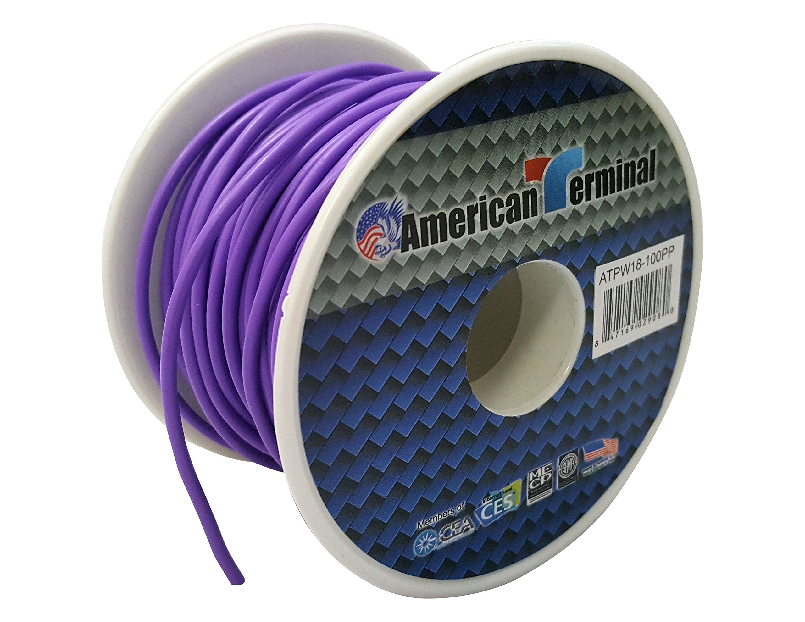 Amazon.com: American Terminal ATPW18-100PP 18 Gauge Primary Wire